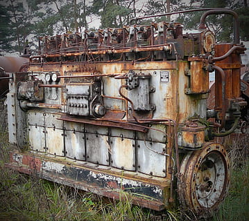 motore cisterna, panzer, vecchio, motore del motore cisterna, inossidabile, metallo, vecchio serbatoio, trovato, giorno, abbandonato, all'aperto, nessuno, mezzi di trasporto, avvicinamento, arrugginito, danneggiato, obsoleto, corri giù, declino, deterioramento, intemperie, modo di trasporto, pianta, albero, terra, cattiva condizione, architettura, rovinato, ruota, 2K, CC0, dominio pubblico, privo di copyright