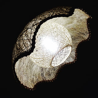 Beige, gewebte, Lampe, gedreht, Licht, Weiß, dunkel, Design, Hintergrund, Blau, hell, Textur, Lichter Hintergrund, Dekoration, Farbe, wie man, Hintergründe und Texturen, Muster, Feier, scheinen, strukturierte Hintergründe, Platz, glänzend, farbiger Hintergrund, bunter Hintergrund, schwarz, funkeln, Urlaub, verwischen, Blauer Hintergrund, hellblauer Hintergrund, Sommer-, beleuchtet, Nahansicht, keine Leute, schwarzer Hintergrund, Nacht-, Studioaufnahme, drinnen, Lichtanlage, Kreis, Elektrizität, Flachwinkelansicht, gestalten, Geometrische Figur, glühend, Natur, die Glühbirne, Stillleben, direkt darunter, elektrische Lampe, 1080P, CC0, gemeinfrei, lizenzfrei