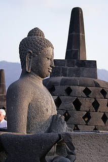budha, Stupa, borobudur, Java-Tempel, Kultur, spirituell, Religion, Zentrum von Java, Buddhismus, Buddha, Statue, Asien, Spiritualität, Tempelbau, Borobudur Ruinen, Kulturen, Skulptur, berühmter Platz, Kunst und Handwerk, männliche Ähnlichkeit, menschliche Darstellung, die Architektur, gebaute Struktur, Darstellung, Reiseziele, keine Leute, Glauben, Tag, Himmel, Geschichte, Kreativität, die Vergangenheit, Reise, stein material, alte Zivilisation, Anbetungsstätte, 1080P, CC0, gemeinfrei, lizenzfrei