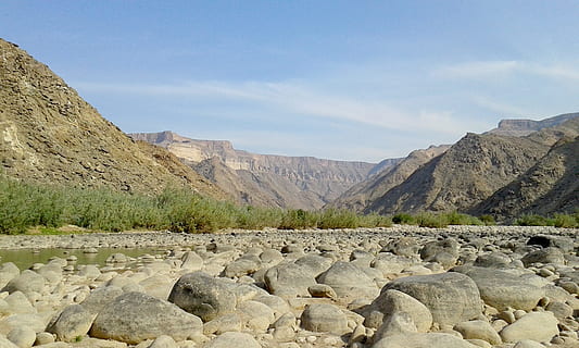 namibia, pesce, fiume, canyon, viaggio, pesce, fiume, canyon, paesaggio, natura, deserto, panoramico, naturale, panorama, parco, monumento, nazionale, punto di vista, all'aperto, meridionale, turismo, esplorazione, collina, avventura, visualizzazione, giro turistico, turista, montagna, escursioni a piedi, backpacking, rocce, attività, zaino, il trekking, viaggiatore, stile di vita, estate, vacanza, roccia - oggetto, giorno, roccia, scenics - natura, cielo, ambiente, solido, terra, bellezza nella natura, pianta, nessuno, scena non urbana, albero, fossile, destinazioni di viaggio, clima arido, clima, eroso, 1080P, CC0, dominio pubblico, privo di copyright
