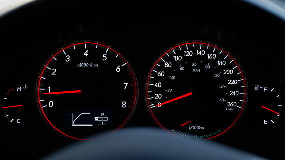 revved, car instrument cluster gauge, dial, controls, guage, red, black, motor vehicle, speedometer, car, speed, control panel, dashboard, mode of transportation, car interior, vehicle interior, close-up, number, gauge, transportation, control, land vehicle, no people, indoors, meter - instrument of measurement, instrument of measurement, 4K, CC0, public domain, royalty free