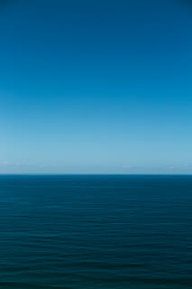 cos d'aigua, fons, oceà, blau, pacífic, serenitat, mar, horitzó, aigua, cel, horitzó sobre l’aigua, escenics - natura, escena tranquil·la, bellesa a la natura, tranquil·litat, cap gent, còpia espai, cel clar, naturalesa, paisatge marí, davant del mar, idíl·lic, dia, escena no urbana, a l'aire lliure, 5K, CC0, domini públic, lliure de regalies