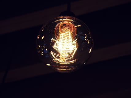 light bulb dark, Light Bulb, Dark, bulb, light, objects, electric Lamp, glowing, lighting Equipment, illuminated, light - Natural Phenomenon, fire - Natural Phenomenon, filament, electricity, electric light, close-up, black background, glass - material, no people, indoors, single object, darkroom, fuel and power generation, technology, transparent, electrical equipment, ceiling, power supply, luminosity, 4K, CC0, public domain, royalty free