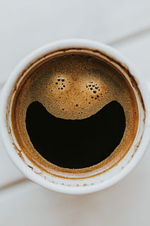 table, items, Coffee, morning, pot, tablet, cup, drink, brown, espresso, coffee - Drink, heat - Temperature, caffeine, cafe, breakfast, coffee Cup, close-up, black Color, freshness, white, backgrounds, food and drink, refreshment, mug, still life, frothy drink, indoors, no people, high angle view, hot drink, food, directly above, non-alcoholic beverage, crockery, 2K