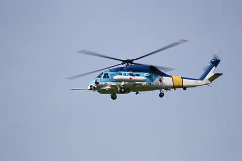 rc model making, helicopter, model, firehawk, air vehicle, mode of transportation, transportation, airplane, flying, sky, motion, on the move, mid-air, clear sky, nature, blue, military, travel, copy space, day, low angle view, outdoors, sunny, no people, aerospace industry, plane, 4K, CC0, public domain, royalty free