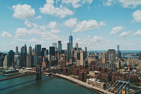 geniş, açı fotoğraf, Brooklyn Köprüsü, bulutlu, gökyüzü, fotoğrafçılık, şehir kurma, gün ışığı, şehir manzarası, Cityscape, gökdelen, Kent, kentsel sahne, nehir, şehir merkezi, mimari, Amerika Birleşik Devletleri, yapılı yapı, ünlü mekan, dış yapı, Ofis binası, New York City, manhattan - new york şehri, mimarlık ve binalar, seyahat yerleri, şehir hayatı, Finans bölgesi, köprü - insan yapımı yapı, panoramik, modern, bina, ofis binası dış, bulut - gökyüzü, peyzaj, Su, yerleşim bölgesi, uzun - yüksek, kule, doğa, insansız, açık havada, helezon, 2K, CC0, kamu malı, telif ücretsiz