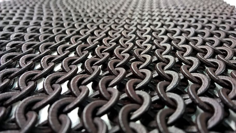 negre, catifa de zona de cadena, blanc, superfície, cadena, mailmail, Impressió en 3D, textura, membres, metall, primer pla, cap gent, fons, marc complet, connexió, patró, força, enfocament selectiu, ferro, durabilitat, a l'interior, repetició, ferro - metall, color negre, aliatge, protecció, rovellat, acer, color plata, indústria del metall, 5K