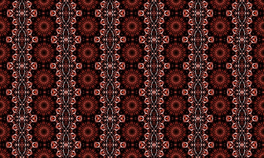 Červené, hnědý, tapeta mandala, Pozadí, tvary, kruhy, vzory, retro, návrhy, symetrický, geometrický, dekorativní, abstrakty, umělecký, dekorace, tvořivý, vzor, celý rám, nikdo, opakování, uvnitř, texturou, detail, hojnost, design, textil, velká skupina objektů, nástěnný prvek, abstraktní, vysoký úhel pohledu, zeď, tvar, řemeslo, efekt, květinový vzor, 4K