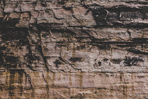 architektonický, fotografie, hnědý, zeď, fotografování, Skalní formace, Skála, textura, hora, Šedá, na snímku rock, kontrast, podzim, jaro, zimní, letní, solidní, pevný, horolezectví, jezero, pozadí, celý rám, texturou, vzor, nikdo, hrubý, den, detail, stavba, architektura, Příroda, venku, nástěnný prvek, kmen stromu, zvětralý, strom, dřevo - materiál, kamenná zeď, erodoval, 5K, CC0, veřejná doména, bez autorských práv