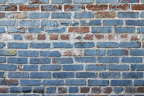 grå, Brun, beton, mursten mur, blå, mursten, baggrund, struktur, væg, grunge, murværk, farverig, murstens væg, baggrunde, udendørs, mønster, ingen mennesker, fuld ramme, bygget struktur, arkitektur, dag, tekstureret, murbygningsfunktion, gentagelse, design, bygning udvendig, sti, arrangement, tæt på, brosten, 4K, CC0, offentligt domæne, royaltyfrie
