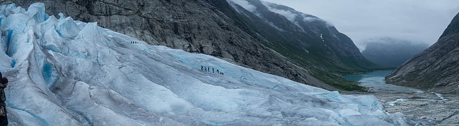 Norvegia, ghiacciaio, ghiaccio, ghiaccio, freddo, Inverno freddo, ghiacciaio, ghiaccio, freddo, inverno, montagne, fiordo, nessuno, la neve, temperatura fredda, giorno, natura, montagna, ambiente, scenics - natura, paesaggio, catena montuosa, terreno estremo, acqua, panoramico, congelato, cielo, bellezza nella natura, valle, all'aperto, 8K