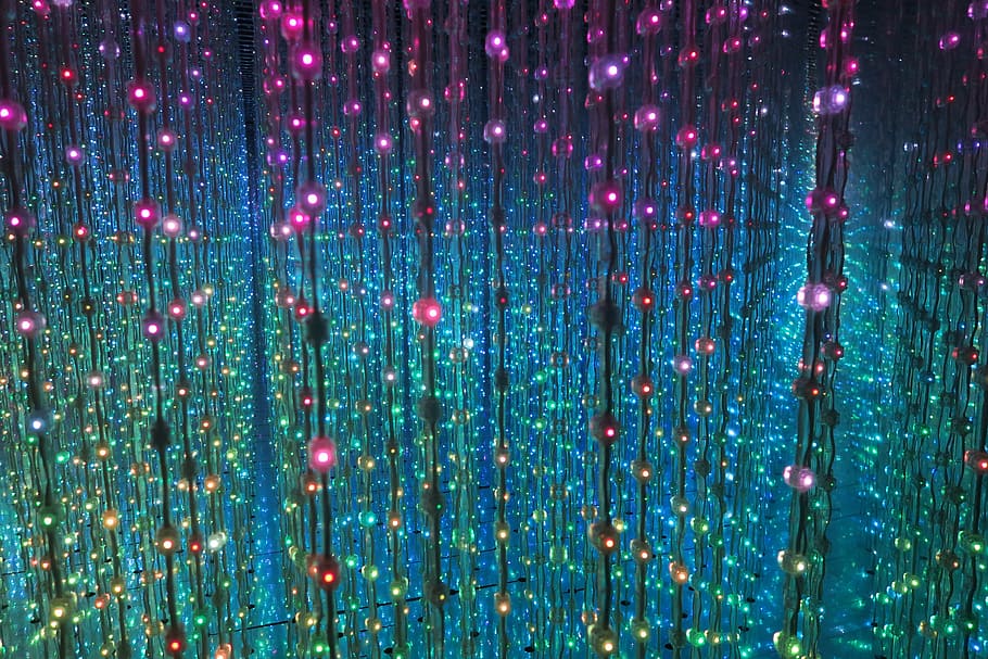 llum, blau, estrella, fons, resum, patró, multicolor, il·luminat, marc complet, equips d’il·luminació, decoració, brillant, cap gent, llum - fenomen natural, celebració, a l'interior, nit, primer pla, tecnologia, llum elèctrica, llums de Nadal, electricitat, vidre, 5K