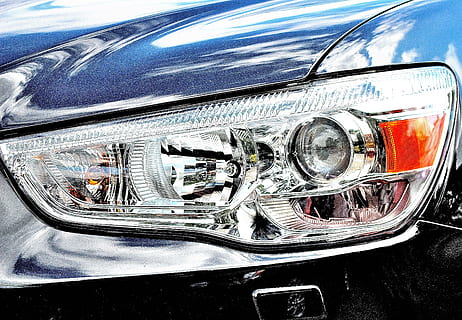 Scheinwerfer, Licht, Blinker, Auto, Kraftfahrzeug, mitsubishi, Beleuchtung, Lampe, Technologie, Fahrzeug, Chrom, Landfahrzeug, Transport, glänzend, Luxus, Transportart, keine Leute, altmodisch, Vorderansicht, Stoßstange, Retro-Stil, Oldtimer, Nahansicht, draußen, Tag, Transportmittel, Reflexion, Glas - Material, Metall, Lichtanlage, stationär, silberfarben, Fahrzeuglicht, 2K, CC0, gemeinfrei, lizenzfrei