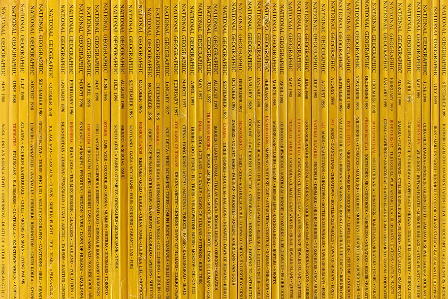 llibres grocs, sense títol, repetició, repetitiu, textura, patró, superfície, National Geographic, groc, col · lecció, revista, paper, papers, escriure, munt, col·lecció de revistes, nat geo, alessio soggetti, asoggetti, fons, marc complet, tèxtil, primer pla, cap gent, color daurat, material, indústria, a l'interior, resum, disseny, negocis, vell, estil retro, art i artesania, efecte texturat, en blanc, 5K