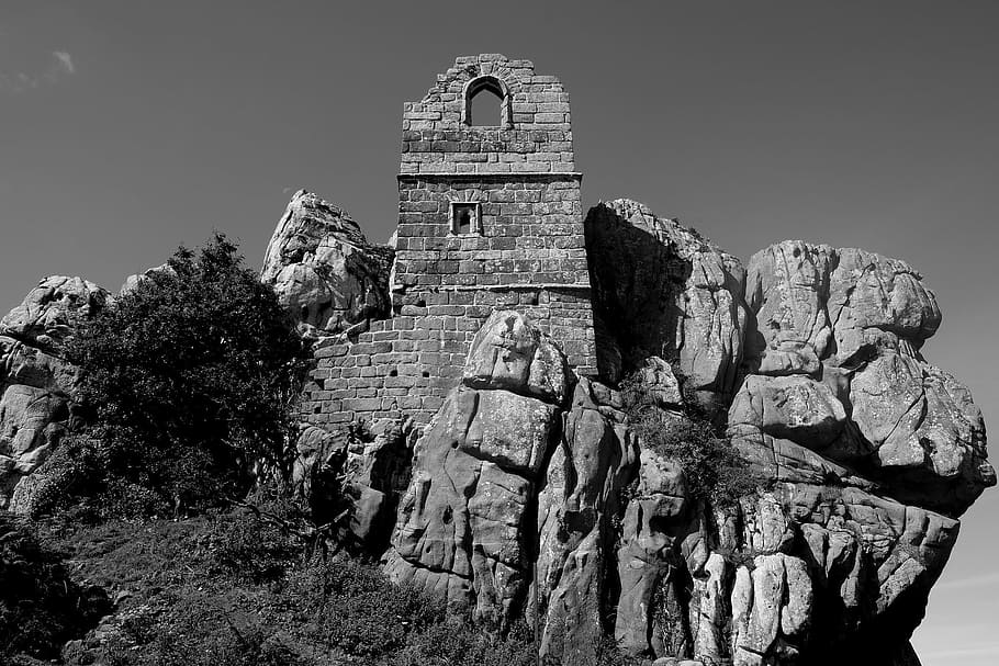 Cornwall, monestir, rock, penya-segat, història, arquitectura, estructura construïda, el passat, cel, antiga ruïna, vista d’angle baix, naturalesa, cap gent, exterior de l'edifici, dia, vell, destinacions de viatge, antic, edifici, viatjar, sòlid, arruïnat, abandonat, lloc de culte, a l'aire lliure, civilització antiga, arqueologia, abadia, 1080P