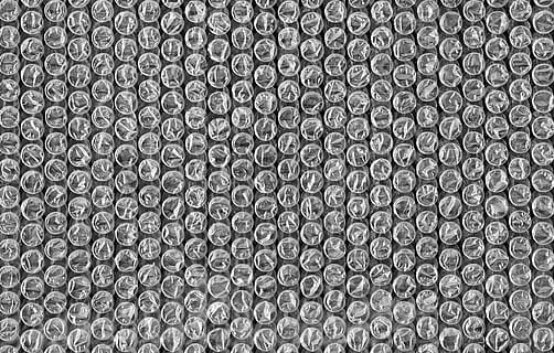 bubble wrap, slide, packaging, transport, air cushion, texture, blow, move, structure, packaging material, metal, pattern, backgrounds, close-up, textured, shape, geometric shape, no people, circle, abstract, design, full frame, indoors, macro, technology, protection, steel, extreme close-up, security, alloy, silver colored, iron - metal, chrome, abstract backgrounds, 5K, CC0, public domain, royalty free