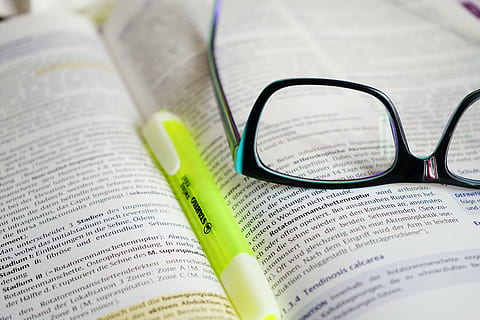 eyeglasses, black, frame, glasses, read, learn, book, text, highlighter, pen, intellectual, formed, education, training, reading glasses, document, close-up, still life, selective focus, indoors, publication, no people, healthcare and medicine, glass - material, transparent, paper, table, western script, high angle view, day, personal accessory, 5K, CC0, public domain, royalty free