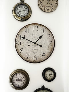 assortito, orologi da parete analogici, orologio, quadrante, tempo, analogico, Vintage ▾, vecchio, minimo, antico, bianca, Olimpo, distorsione del tempo, ordito, belle Arti, minimalista, minimalismo, astratto, parete, strumento del tempo, numero, in casa, girato in studio, precisione, sfondo bianco, orologio da parete, nessuno, caratteristica della parete, lancetta delle ore, mano minuta, forma geometrica, cerchio, lancetta dell'orologio, avvicinamento, orologio da tasca, controllando l'ora, 5K, CC0, dominio pubblico, privo di copyright