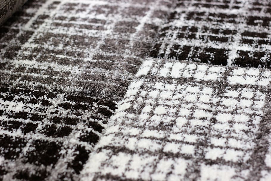 Makro, Teppich, Textilien, Hintergrund, Struktur, Stoff, Farbe, Muster, Vollbild, Textil-, selektiver Fokus, Hintergründe, Nahansicht, keine Leute, drinnen, Teppich - Dekor, texturiert, High Angle View, Karomuster, weiße Farbe, Kunst und Handwerk, Material, Detail, Natur, Tag, 5K