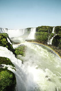 niagara, air terjun, Kanada, riam, lingkungan Hidup, mengalir, alam, air terjun Niagara, di luar rumah, Pelangi, sungai, indah, guyuran, aliran, air, scenics - alam, keindahan di alam, air mengalir, gerakan, langit, paparan panjang, hari, tidak ada orang, gerakan kabur, kekuasaan, kekuatan di alam, menanam, olahraga, tujuan wisata, air jatuh, 5K, CC0, domain publik, bebas royalti