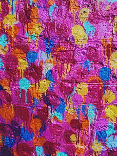 london street art, pink, yellow, blue, red, abstract, painting, spray paint, scrath, scribble, surface, street graffiti, multi colored, backgrounds, full frame, pattern, textured, paint, wall - building feature, art and craft, no people, creativity, painted, close-up, painted image, built structure, architecture, graffiti, vibrant color, craft, textured effect, purple, chaos, 4K, CC0, public domain, royalty free