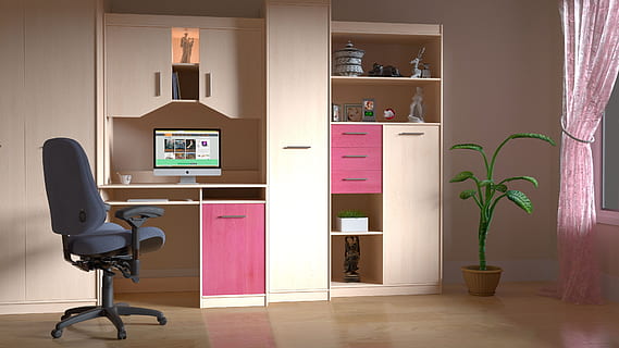 noir, roulant, fauteuil, en bois, bureau d'ordinateur hutch, salle informatique, pièce, ordinateur, travail, à l'intérieur, intérieur, meubles, intérieur de la maison, chambre domestique, La technologie, moderne, maison, siège, personne, matériel d'éclairage, sol, bâtiment, chaise, architecture, cabinet, bois, table, district résidentiel, bureau, luxe, lampe électrique, 4K, CC0, domaine public, libre de droits