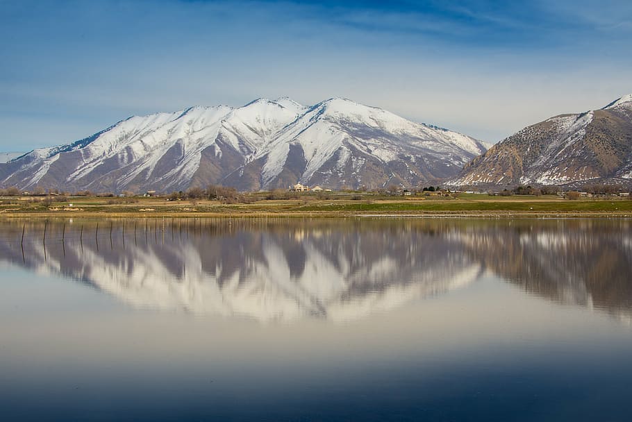 bianca, la neve, montagna, montanaro, nube, cielo, vertice, cresta, paesaggio, natura, valle, collina, inverno, vista, viaggio, lago, acqua, riflessione, catena montuosa, Paesaggi, lungomare, bellezza nella natura, scena tranquilla, scenics - natura, la tranquillità, montagna innevata, blu, temperatura fredda, nessuno, idilliaco, picco di montagna, purezza, 5K