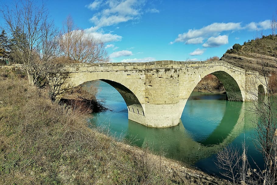 pont, graus, medieval, riu, esera, arquitectura medieval, paisatge, arquitectura, arcs, blocs, espanya, pont medieval, huesca, aragon, naturalesa, pont - estructura feta per l'home, història, arc, europa, lloc famós, aigua, a l'aire lliure, connexió, núvol - cel, pont d’arc, cel, estructura construïda, planta, arbre, cap gent, dia, transport, tranquil·litat, escena no urbana, 4K