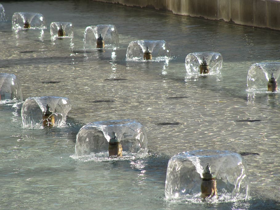 springvand, kilde, funkler, vand, gruppe af dyr, natur, dyr i naturen, stor gruppe dyr, dyreliv, dyre temaer, dyr, dag, havnefronten, kold temperatur, sø, Frosset, afspejling, ingen mennesker, vinter, is, skønhed i naturen, hvirveldyr, flok af fugle, 4K