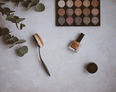 make up flatlay, pennello da trucco, tavolozza ombretto, flatlay, trucco, polvere, ombretto, tavolozza, nessuno, direttamente sopra, in casa, variazione, natura morta, vista dall'alto, scelta, tavolo, grande gruppo di oggetti, utensile da cucina, cibo, cibo e bevande, freschezza, girato in studio, forma, preparazione, tappo di sughero, cucchiaio, cibo dolce, 4K, CC0, dominio pubblico, privo di copyright