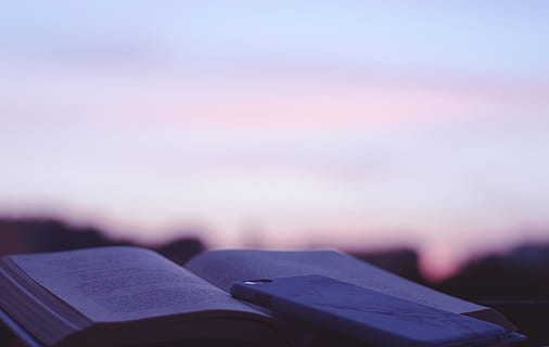 smartphone, case, top, opened, book, gray, daytime, reading, study, knowledge, mobile, phone, communication, gadget, electronics, modern, technology, no people, outdoors, nature, close-up, day, sky, publication, focus on foreground, education, selective focus, architecture, built structure, copy space, religion, open, dusk, belief, activity, 5K, CC0, public domain, royalty free