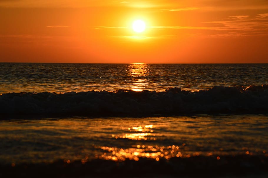 tramonto, calma, fotografia di paesaggio marino, alba, sole, acque, crepuscolo, mare, natura, oceano, sera, cielo, Schönwetter, estate, riflessione, onda, nube, mirroring, Danimarca, romanza, ultimi bagliori, romantico, abendstimmung, riflessi, cielo serale, Lichtspiel, acqua, orizzonte, orizzonte sull'acqua, bellezza nella natura, la tranquillità, scenics - natura, scena tranquilla, idilliaco, luce del sole, colore arancione, nuvola - cielo, nessuno, terra, all'aperto, cielo romantico, 5K