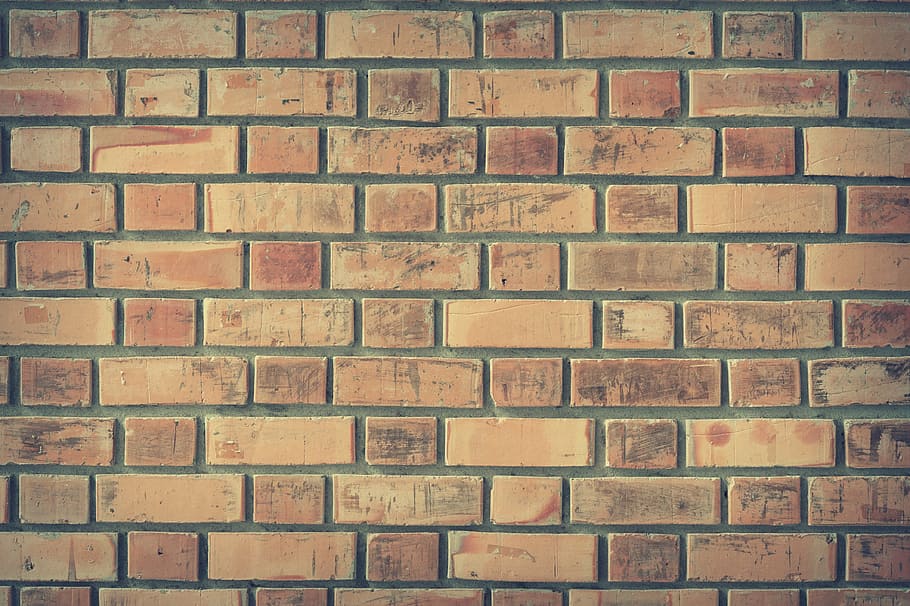 hnědý zděný povrch, cihly, cement, beton, špinavý, vzor, kameny, textura, zeď, cihlová zeď, nástěnný prvek, pozadí, cihlový, texturou, celý rám, nikdo, architektura, stavba, Červené, opakování, den, exteriér budovy, design, detail, tvar, venku, kamenný materiál, 4K