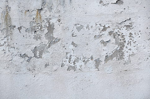 mur, perturbé, structure, endommagé, pelé, vieux, Contexte, texture, construction de murs, texturé, couleur blanche, plein cadre, arrière-plans, fermer, structure construite, architecture, personne, altéré, rugueux, extérieur du bâtiment, journée, fatigué, béton, modèle, peindre, en plein air, détérioration, 4K, CC0, domaine public, libre de droits