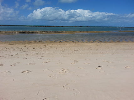 Strand, Sol, beschädigen, Sommer-, Himmel, Ozean, beira mar, Sand, Hitze, Ferien, Wasser, Meer, Land, Schönheit in der Natur, Szenen - Natur, Ruhe, wolke - himmel, ruhige Szene, Horizont, Horizont über Wasser, Natur, Nicht-städtische Szene, Tag, keine Leute, idyllisch, draußen, 2K, CC0, gemeinfrei, lizenzfrei