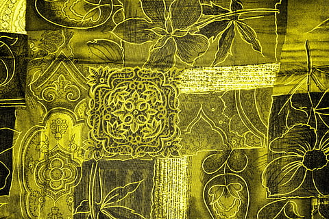 yeşil çiçek tekstil, arka fon, yama işi, Çiçekler, Sarı, kumaş, yüzey, Desen, ipek, çiçek, renkli, dekorasyon, deco, doku, duvar kağıdı, patron, model, goblen, ipeksi yansıma, bahar, kapatmak, dizayn, Sanat, Tekstil, nedenleri, bokeh, renkler, geri düş, altın sarısı, zeytin yeşili, arka, soyut, bütün çerçeve, insansız, yeşil renk, yaratıcılık, çiçek desenli, Sanat ve zanaat, bitki, içeriye, dokulu, büyüme, Yaprak, zanaat, süslü, 4K, CC0, kamu malı, telif ücretsiz
