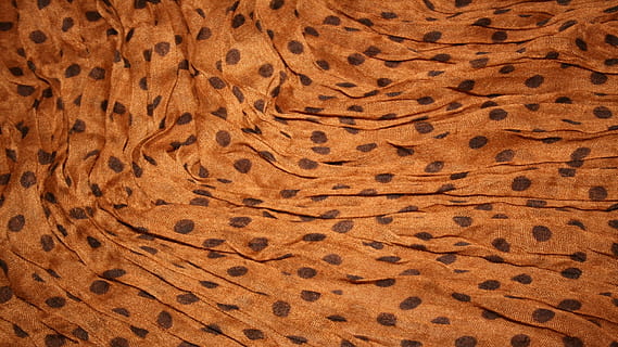 braun, schwarz, gepunktetes Textil, Textil-, Stoff, Muster, Flecken, Textur, Stoff Hintergrund, Oberfläche, Design, Punkte, Vollbild, Hintergründe, keine Leute, texturiert, Nahansicht, Lebensmittel, Essen und Trinken, drinnen, würzen, Material, gebacken, Dessert, Süßes Essen, Stillleben, Tag, 1080P, CC0, gemeinfrei, lizenzfrei