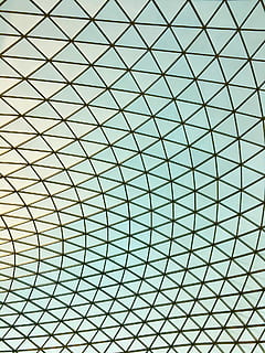 verd blavós, negre, quadrícula, sense títol, patró, vidre, sostre, geomètric, triangle, marc complet, arquitectura, estructura construïda, forma geomètrica, fons, cap gent, forma, vista d’angle baix, a l'interior, disseny, característica arquitectònica, metall, modern, resum, textura, dia, claraboia, directament a sota, fons abstractes, acer, Criss cross, 1080P, CC0, domini públic, lliure de regalies
