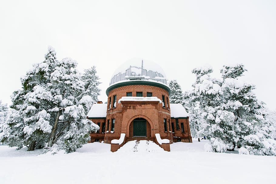 marrón, hormigón, casa, cubierto, nieve, Pinos, invierno, temperatura fría, blanco, al aire libre, árbol, naturaleza, arquitectura, exterior del edificio, nadie, estructura construida, el color blanco, planta, belleza en la naturaleza, cielo, día, edificio, congelado, tierra, destinos de viaje, nevando, Montaña cubierta de nieve, 5K