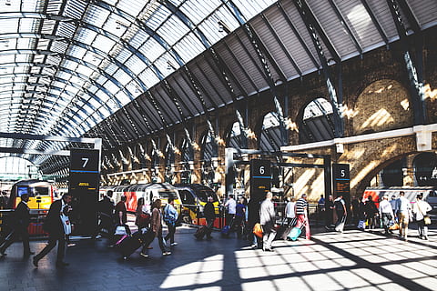train passengers, busy, railway station, kings, cross, central, london., captured, canon 6, 6d, Train, passengers, Kings Cross, Central London, Image, Canon 6D, DSLR, people, london, travel, architecture, indoors, station, transportation, passenger, railroad Station, airport, walking, group of people, built structure, large group of people, women, crowd, men, lifestyles, ceiling, rail transportation, day, real people, adult, public transportation, railroad station platform, arch, modern, waiting, 4K