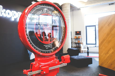 large, big, industial, scale, weight, scales, red, vintage, focus on foreground, indoors, close-up, technology, safety, occupation, communication, industry, day, no people, working, equipment, shape, security, machinery, reflection, accuracy, 5K, CC0, public domain, royalty free