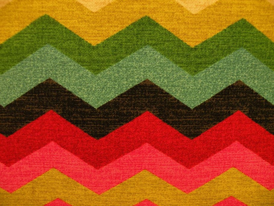 fons, textura, tèxtil, patró, colorit, geomètric, zigzag, marc complet, disseny, cap gent, multicolor, art i artesania, forma, primer pla, a l'interior, forma de triangle, creativitat, color verd, vermell, resum, color rosa, variació, funció de construcció de parets, 2K