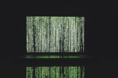 code, ordinateur, cyberespace, foncé, Les données, cryptage, vert, Logiciel, personne, à l'intérieur, modèle, architecture, la nature, conception, prise de vue en studio, plante, fermer, structure construite, fond noir, couleur verte, croissance, abstrait, forme, la fenêtre, arbre, texturé, Forme géométrique, composite numérique, 5K, CC0, domaine public, libre de droits