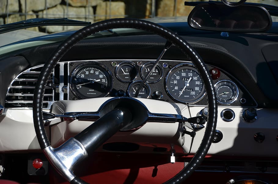 oldtimer, citroen, clàssic, deessa, citroen ds, manera de transport, panell de control, transport, volant, panell, interior del vehicle, cotxe, primer pla, control, automòbil, velocímetre, vehicle terrestre, a l'interior, tecnologia, calibre, parabrisa, cap gent, interior del cotxe, cabina, centrar-se en primer pla, 4K
