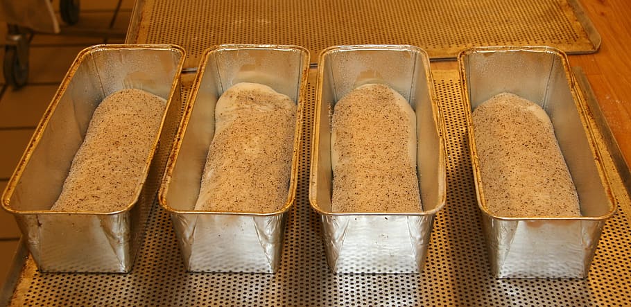 forma el pa, cocció, forn, forner, producció d'aliments, acabat de fer, pa, bonic, artesania, a l'interior, en fila, menjar, menjar i beguda, frescor, cap gent, contenidor, natura morta, variació, negocis, alimentació saludable, elecció, espècia, primer pla, vista d’angle alt, benestar, costat a costat, ingredient, venda al detall, ordre, safata, 2K