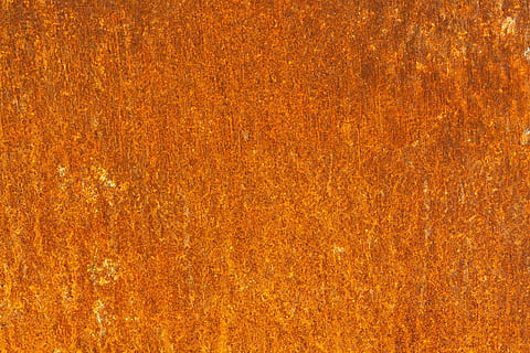 inossidabile, fondo, sfondo, struttura, metallo, arrugginito, ferro, sfondi, astratto, strutturato, colore arancione, color oro, avvicinamento, fotogramma intero, nessuno, natura, all'aperto, modello, giallo, effetto strutturato, colore vibrante, brillante, ruvido, luminosa, rosso, in casa, Materiale, copia spazio, lusso, sfondi astratti, vuoto, 4K, CC0, dominio pubblico, privo di copyright