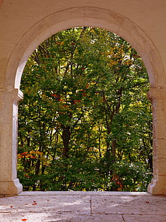 fereastră, copaci, arc, pădure, piatră, podea, calea europeană, e5, Lessinia, Italia, plantă, copac, nici o persoana, arhitectură, natură, zi, creştere, construită, în aer liber, Culoarea verde, parc, frunze, parte a plantelor, clădire, frumusețe în natură, frunziş, liniște, cărare, verde, arcuit, 4K, CC0, domeniu public, fără drepturi de autor