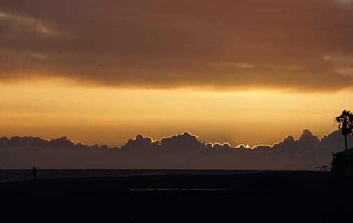 auringonlasku, aurinko, hämärä, luonto, ilta taivas, mieliala, taivas, siluetti, maisemat - luonto, kauneus luonnossa, pilvi - taivas, rauhallinen kohtaus, tyyneys, maisema, vesi, ympäristö, oranssi väri, idyllinen, ei ihmisiä, dramaattinen taivas, meri, ulkona, 5K, CC0, public domain, rojaltivapaa