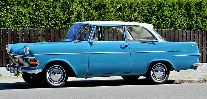classic, blue, coupe, road, Opel, Record, Auto, Oldtimer, opel record, collector's item, nostalgia, chrome, pkw, old, automotive, rarity, car, oldi, vehicle, historically, old car, past, transportation, mode of transport, side view, day, mode of transportation, land vehicle, motor vehicle, retro styled, vintage car, street, city, stationary, parking, tree, travel, plant, no people, nature, outdoors, wheel, 5K, CC0, public domain, royalty free