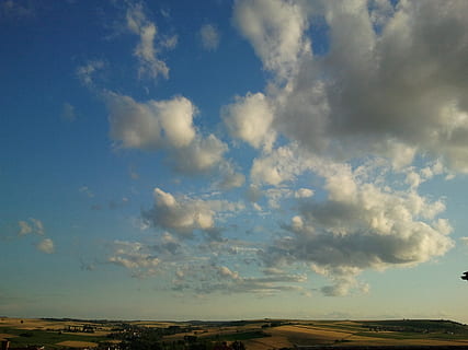 Rheinhessen, landskab, skyer, sky - himmel, himmel, skønhed i naturen, miljø, scenics - natur, rolig scene, ro, ingen mennesker, natur, dag, horisont over land, ikke-urbane scene, horisont, udendørs, jord, Mark, idyllisk, blå, fjern, 2K, CC0, offentligt domæne, royaltyfrie